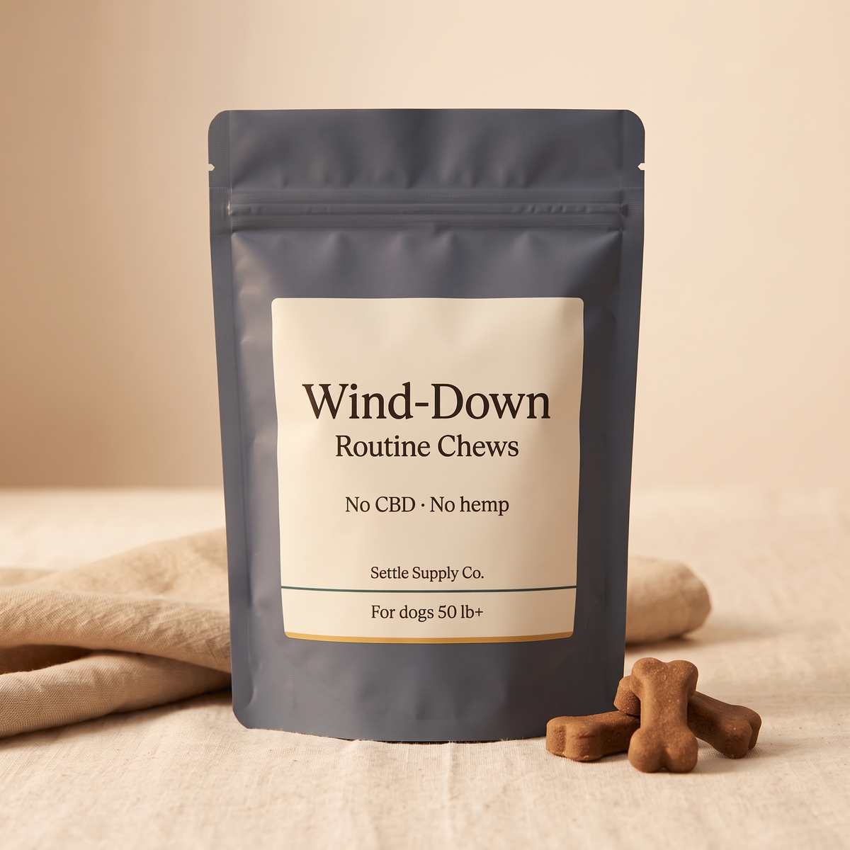 Wind-Down Routine Chews — close-up of chews